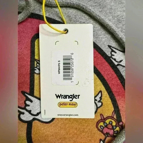 NWT Wrangler Peter Max Special Edition Hoodie Woodstock 70’s  Vintage Galaxy Art - Picture 7 of 10